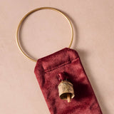 Velvet Three Bells Door Hanger