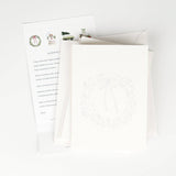 Christmas cheer paintable notecard