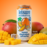 Leisure Hydration Electrolyte Tropical Mango (16 oz x 12 pack)