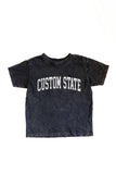 Napa kids tee vintage green