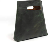 Minimalist Handmade Handbag | Full Grain Leather Grocery Bag