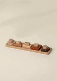 Wooden Shapes Learning Set - 10 pcs