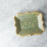 Handmade Ceramic Ring or Soap Dish – Pottery Trinket Tray