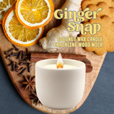 GINGER SNAP CANDLE (Refillable)