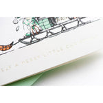 Merry Little Christmas Fox Card