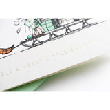 Merry Little Christmas Fox Card