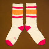 Cindy Retro Gym Crew Socks