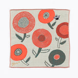 Japanese embroidered cotton napkin