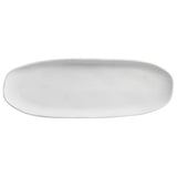 Shallow Oval Platter Large 14.17 x 5.12" New White