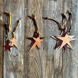 Stargazer Leather Star Ornaments – Christmas 2025