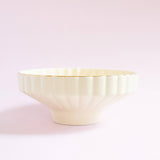 Delphine Low Bowl | Vintage White Speckle