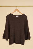 3/4 SLEEVE RAGLAN ALPACA SWEATER nais Paris