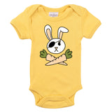 Bunny Pirate Carrot Organic Cotton Easter Baby Toddler Shirt