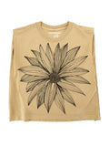 Big Flower Maisie Heavyweight Muscle Tee