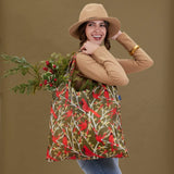 RED CARDINALS blu Bag Reusable Shopper Tote