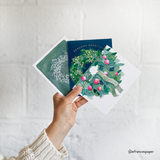 Santa Moon | Christmas Greeting Card