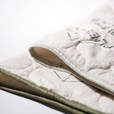 Vintage Parachute Line Quilted Blanket