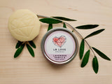 Lavender Vanilla Organic Hard Lotion Bar
