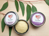 Lavender Vanilla Organic Hard Lotion Bar