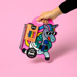 SUPER COLORING & STICKER BOOK - UNICORN