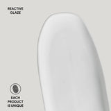 Shallow Oval Platter Large 14.17 x 5.12" New White