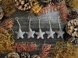 Felted Wool Star Ornament