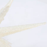 White Starburst Ornament Lg