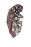 Scarf Wrap in Flower & Dots Print