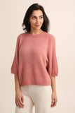 3/4 SLEEVE RAGLAN ALPACA SWEATER nais Paris
