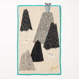 Japanese embroidered cotton towel