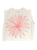Big Flower Maisie Heavyweight Muscle Tee