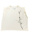 Birds On Branch Maisie Heavyweight Muscle Tee