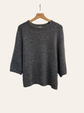 3/4 SLEEVE RAGLAN ALPACA SWEATER nais Paris