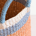 Coral Floor Basket with Handle - Floor Baskets | LIKHÂ