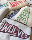 Custom Watercolor Pennant Crewneck