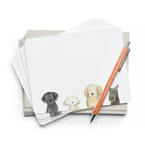 Dog Days Flat Notes (Boxed Set of 8) | Notecards Stationery