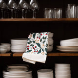 Winterberry Tea Towel / Holiday / USA Made