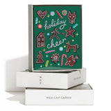 Gingerbread holiday greeting card