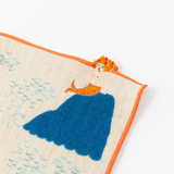 Japanese embroidered cotton towel