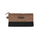 Neelum Zipper Pouch Bag small Waxed Canvas Bag