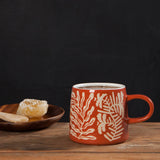 Danica Studio Entwine Imprint Stoneware Mugs 12 oz