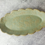 Handmade Ceramic Relish Dish – Appetizer, Sushi Tray