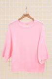 3/4 SLEEVE RAGLAN ALPACA SWEATER nais Paris
