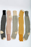 Warm & Soft Open Work Knit Long Lounge Socks 🧦
