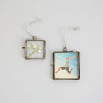 Mini Square Glass Hanging Photo Frame - Handmade: Mini / Rose Gold