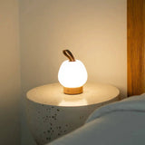 Cooper Light Brown Wooden Rechargeable Table Lamp | Cordless, Dimmable & Stylish