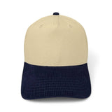 Two Tone Corduroy Hat - Customizable