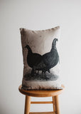 Primitive Black Crow Lumbar Pillow Cover | 18x12 Halloween Décor | Fall Decor | Room Decor | Decorative Pillow | Gift for her | Sofa Pillows