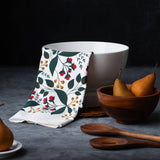 Winterberry Tea Towel / Holiday / USA Made