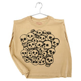 Skulls Joan Heavyweight Muscle Tee
